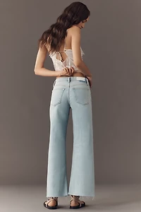 RE/DONE Mid-Rise Crop Wide-Leg Jeans