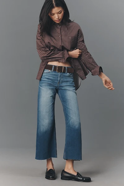 RE/DONE Mid-Rise Crop Wide-Leg Jeans
