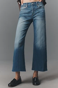 RE/DONE Mid-Rise Crop Wide-Leg Jeans