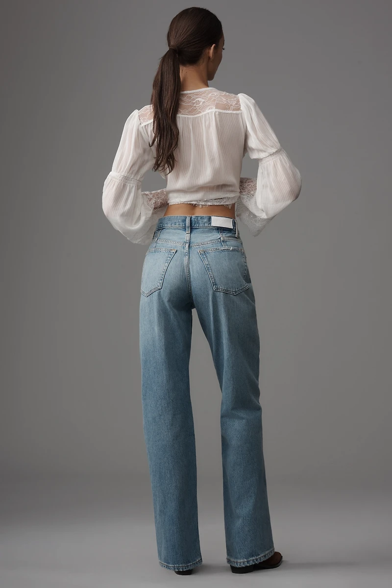 RE/DONE 90s High-Rise Straight-Leg Jeans