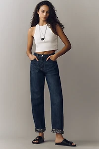 RE/DONE Rewind Reversible High-Rise Relaxed Jeans