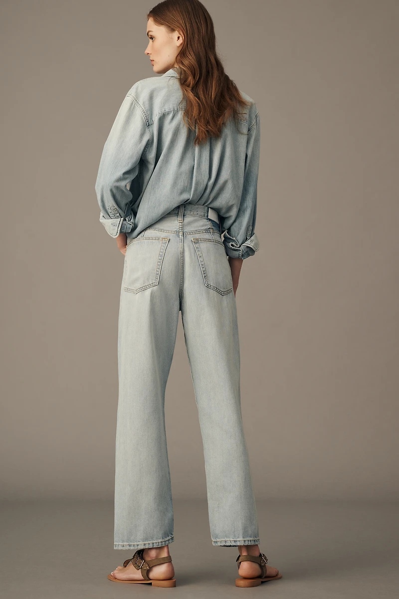 RE/DONE Ollie High-Rise Straight Leg Jeans