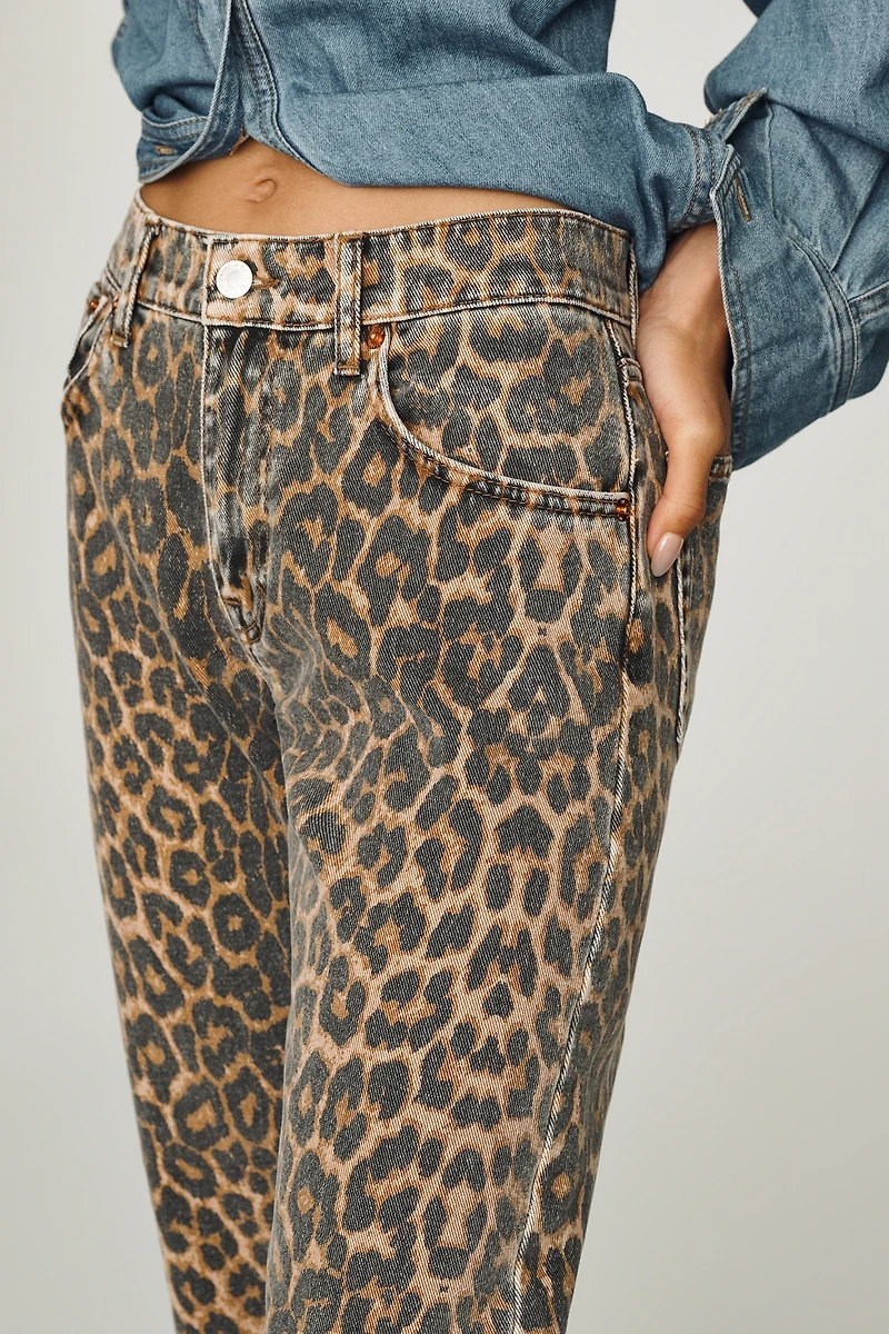 RE/DONE Blondie Mid-Rise Cropped Straight-Leg Jeans