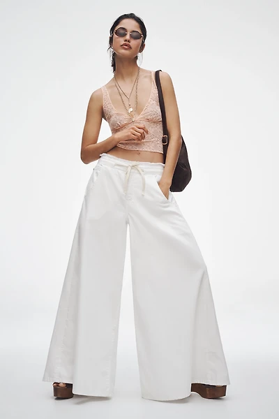 The Full Raver High-Rise Wide Leg Jeans by Pilcro