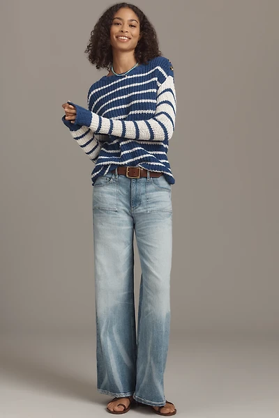 Pilcro Heritage High-Rise Wide-Leg Jeans