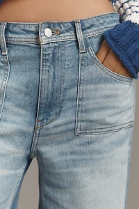 Pilcro Heritage High-Rise Wide-Leg Jeans