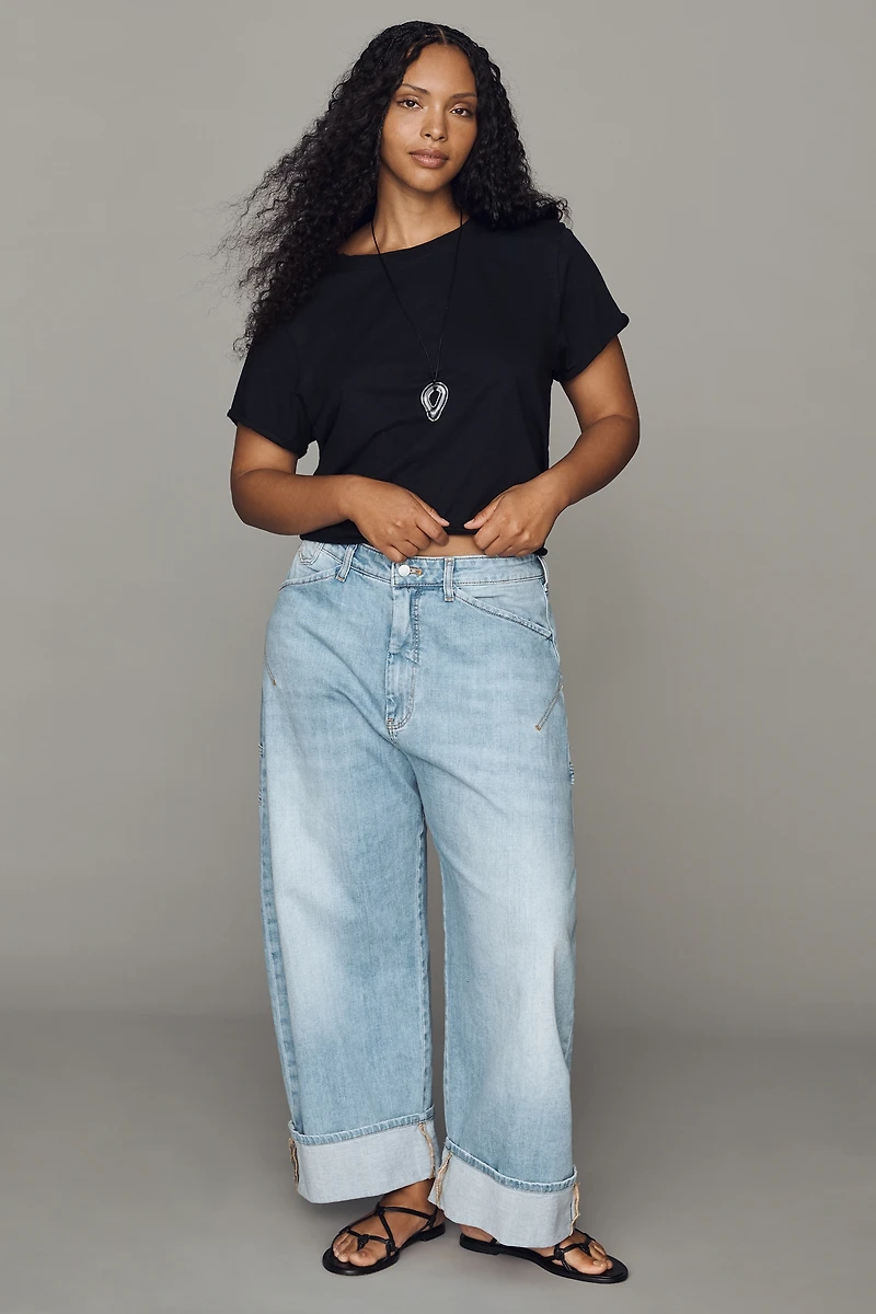 Pilcro Kayden High-Rise Carpenter Barrel  Jeans