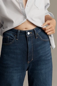 The Austyn High-Rise Cuffed Wide-Leg Jeans by Pilcro
