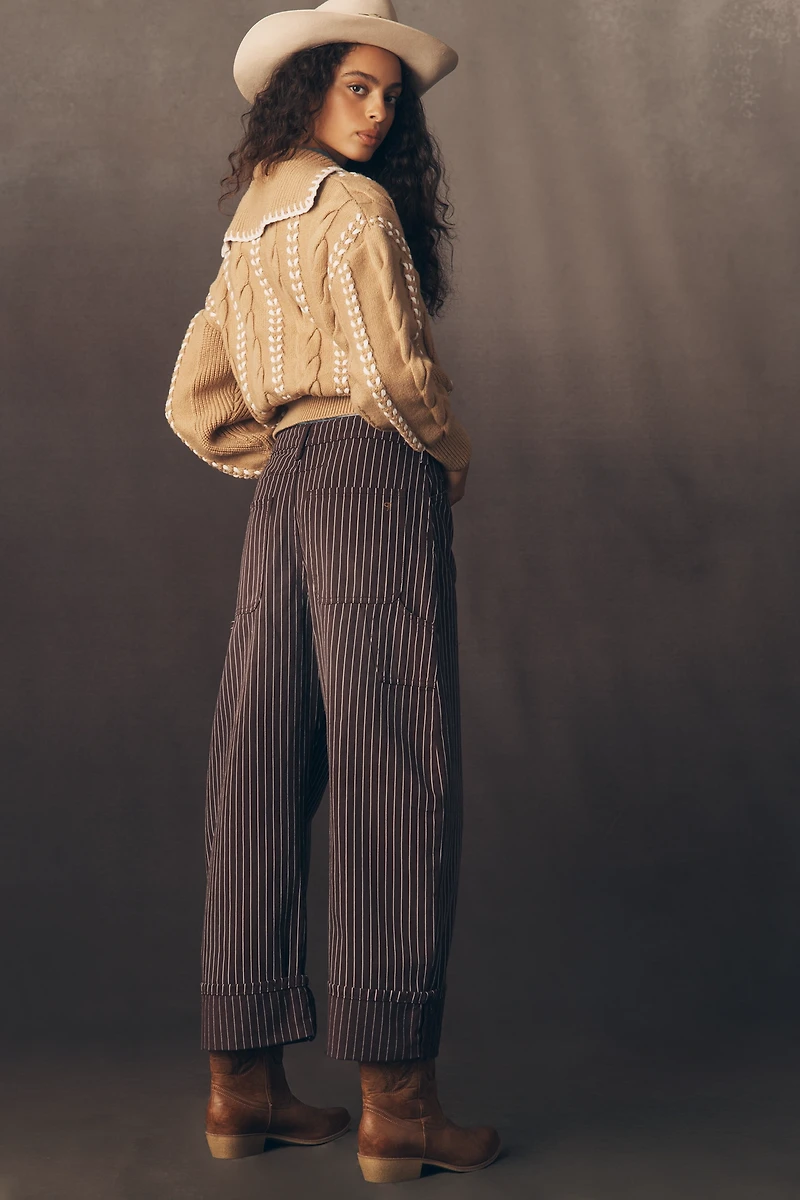 The Kayden Barrel Carpenter Jeans by Pilcro