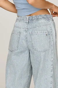 Adi Mid-Rise Relaxed Wide-Leg Jeans by Pilcro