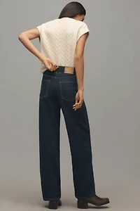 Outland Denim Avril Mid-Rise Slouchy Wide-Leg Jeans