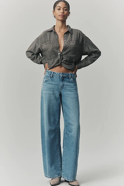 Outland Denim Melrose Low-Rise Baggy Jeans