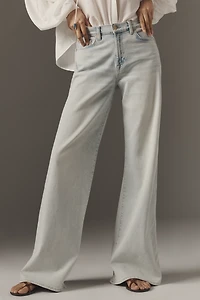 7 For All Mankind Lotta High-Rise Wide-Leg Jeans