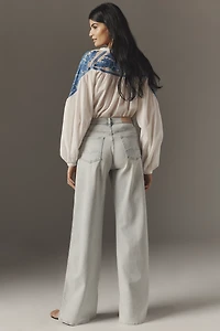 7 For All Mankind Lotta High-Rise Wide-Leg Jeans