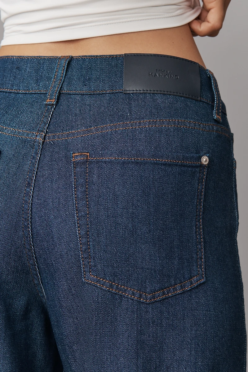 7 For All Mankind Lotta High-Rise Wide-Leg Jeans