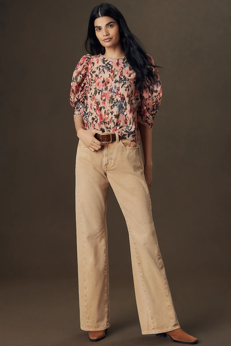7 For All Mankind Twisted Tess High-Rise Jeans