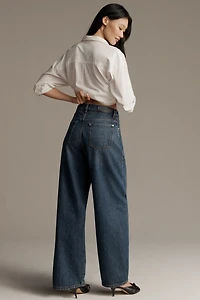 7 For All Mankind Twisted Bonnie High-Rise Barrel Jeans