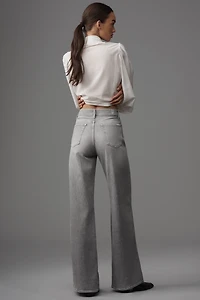 7 For All Mankind Lotta Mid-Rise Wide-Leg Jeans