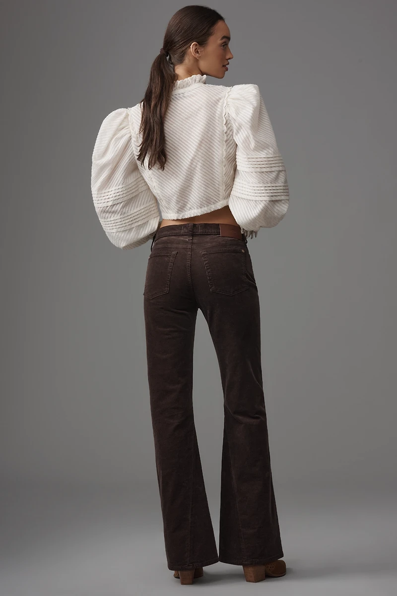 7 For All Mankind Twisted Dojo Mid-Rise Wide-Leg Trouser Jeans
