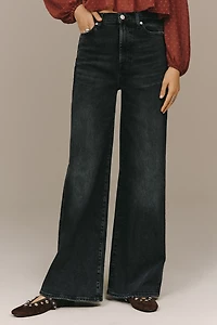 7 For All Mankind Jo High-Rise Wide-Leg Jeans