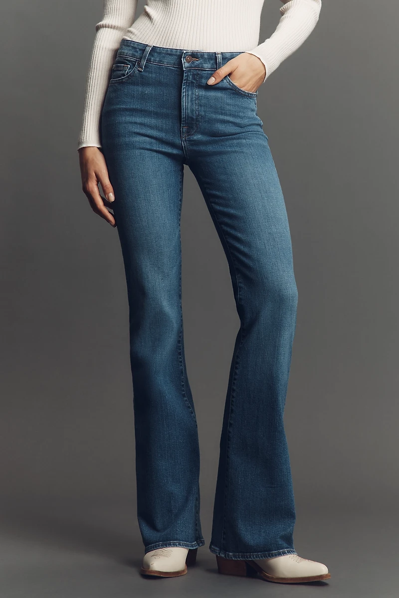 7 For All Mankind Leggy High-Rise Bootleg Jeans