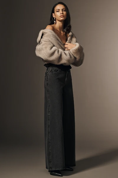 7 For All Mankind Marie Mid-Rise Wide-Leg Jeans