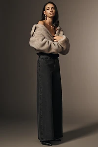 7 For All Mankind Marie Mid-Rise Wide-Leg Jeans