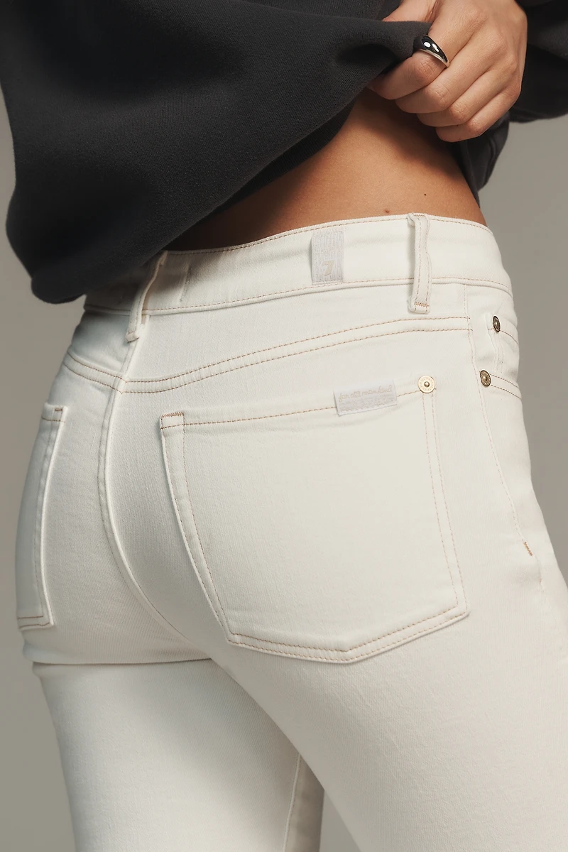 7 For All Mankind Leggy High-Rise Bootleg Jeans