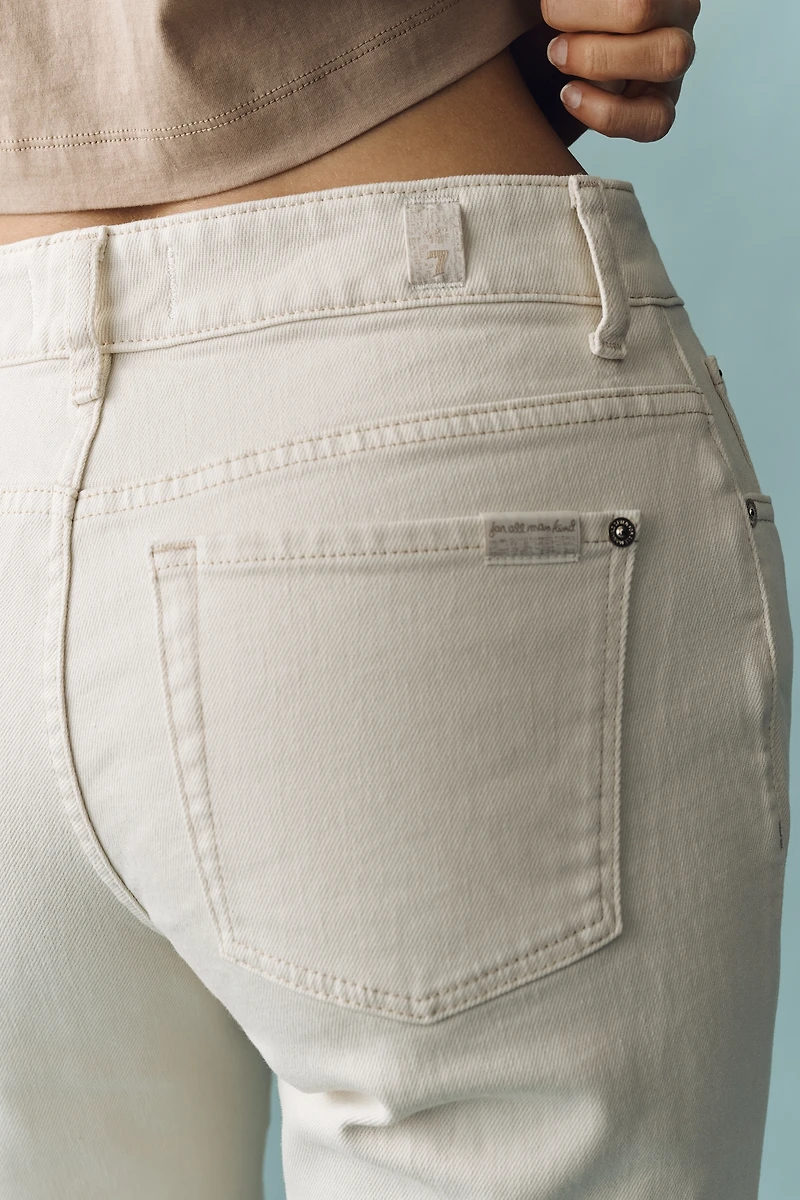7 For All Mankind Callie Low-Rise Straight-Leg Jeans