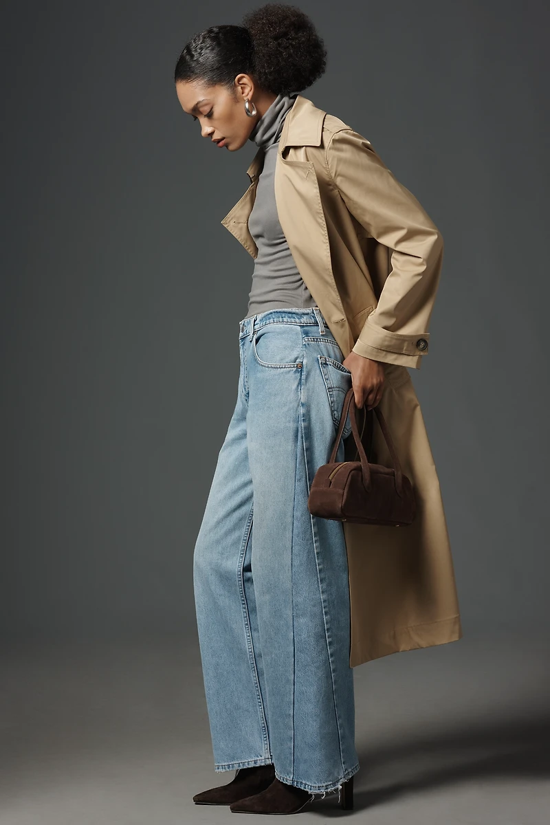 aligrace 90s High-Rise Wide-Leg Jeans