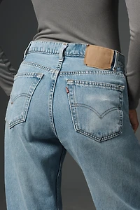 aligrace 90s High-Rise Wide-Leg Jeans