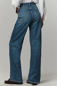 Pilcro Mid-Rise Straight-Leg Jeans