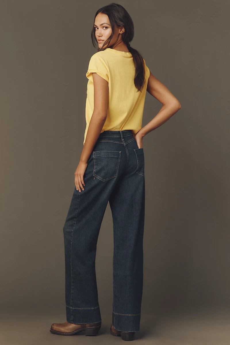 Pilcro Gilligan High-Rise Flare Jeans