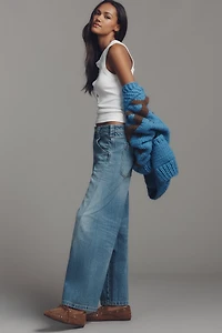 Pilcro High-Rise Tapered Jeans