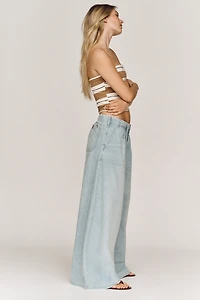 Pilcro High-Rise Wide-Leg Trouser Jeans