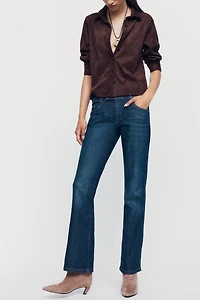 Pilcro Billy Low-Rise Bootcut Jeans