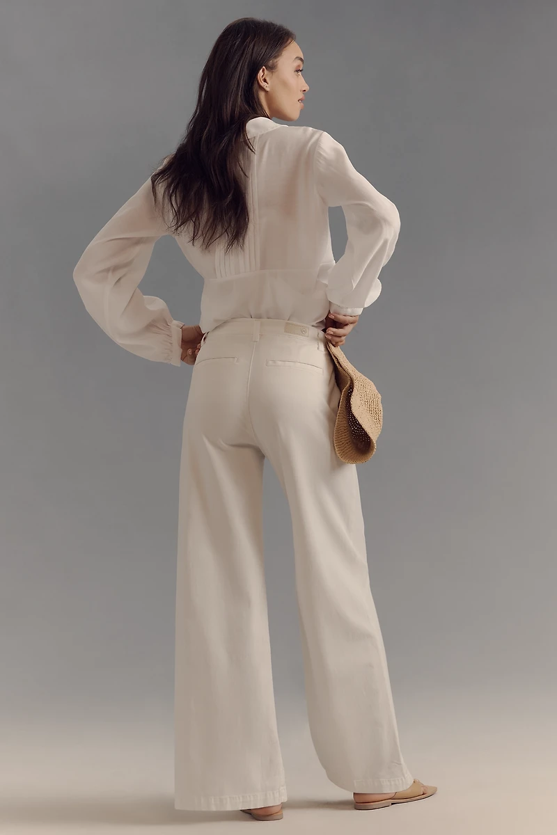 AG Caden Wide-Leg Trouser Pants