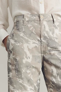 AG Fiona Camo High-Rise Barrel Pants