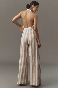 Corey Lynn Calter Wide-Leg Cotton Pants