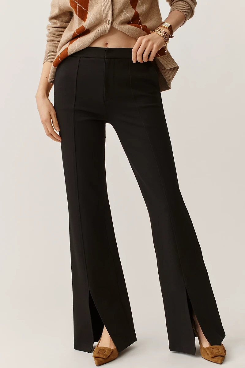 PAIGE Sofia Split-Hem Pants