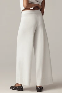 Maeve Wide-Leg Sweater Pants