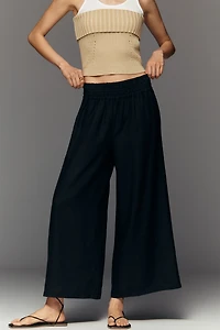 The Somerset Linen Pull-On Pants