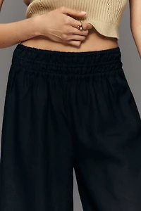 The Somerset Linen Pull-On Pants