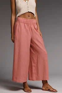 The Somerset Linen Pull-On Pants