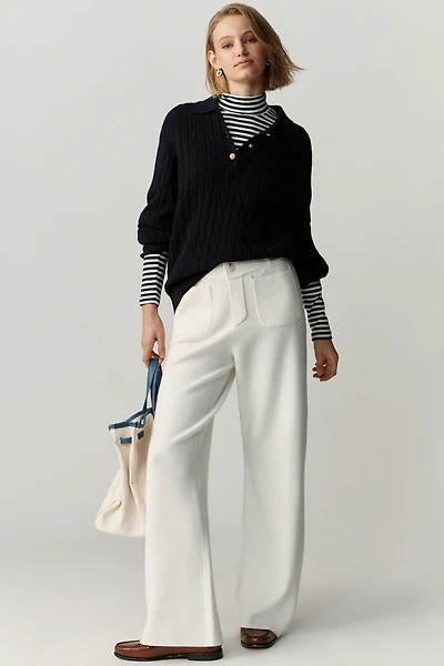 The Colette Full-Length Sweater Pants by Maeve