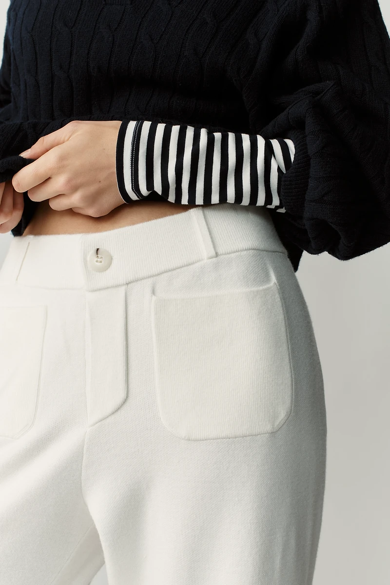 The Colette Full-Length Sweater Pants by Maeve