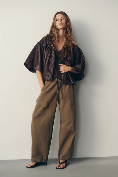 Whiteroom + Cactus Ridley 100% Cotton Utility Pants