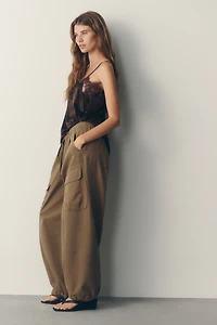 Whiteroom + Cactus Ridley 100% Cotton Utility Pants