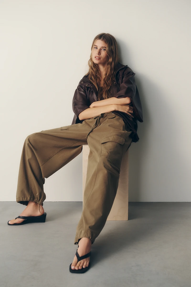 Whiteroom + Cactus Ridley 100% Cotton Utility Pants