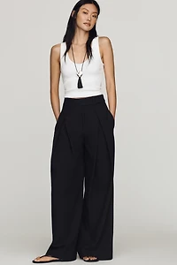 Favorite Daughter Pleats For Days Wide-Leg Pants